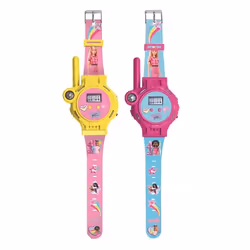 Montre digitale talkie-walkie Barbie portée 200 m