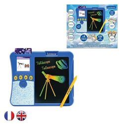 Imagier interactif - LEXIBOOK - Bilingue - 200 cartes éducatives - Tablette à dessin - Apprentissage ludique