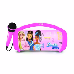 Enceinte Bluetooth Sans-Fil Lumineuse avec Micro Barbie