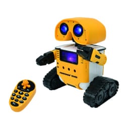 Mon robot multifonction avec changeur de voix, contrôle par geste, musiques et lumières