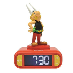 Réveil avec veilleuse lumineuse Astérix en 3D
