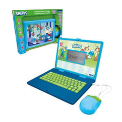 Ordinateur portable éducatif bilingue Schtroumpfs (FR/EN)