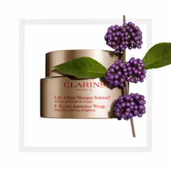 Clarins V-Facial Intensive Wrap Masque raffermissant Femmes 75 ml Crème - Vue supplémentaire 4