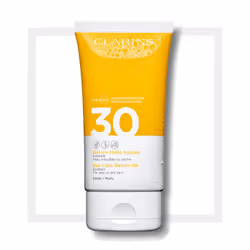 Clarins Gel-en-Huile Solaire Corps UVA/UVB 30 150ml, Gel de protection solaire, Corps, Tube, Hydratant, Tous types de peau, 1 ...