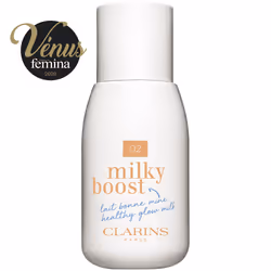Clarins Milky Boost 02 Milky Nude 50 ml, Bouteille, Lotion, Universel, Hydratant, Revitalisant, Lissage, Adoucissant, Légère, ...