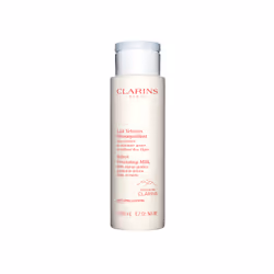 Clarins Lait Velours Démaquillant 200ml, Lait nettoyant, Femmes, Tous types de peau, Nettoyant, Adoucissant, Bouteille, AQUA/ ...