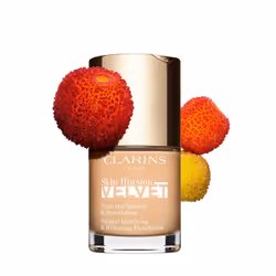 Clarins Skin Illusion Velvet, Bouteille, Liquide, Tous types de peau, Matifiant, Hydratant, Beige, 103N