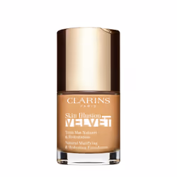 Clarins Skin Illusion Velvet, Flacon pompe, Liquide, Tous types de peau, Matifiant, Nourrissant, Lissage, Moyenne, Neutre