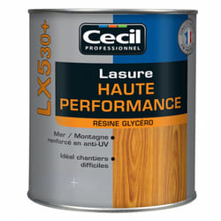 Cecil - Lasure Professionnel Haute Performance LX530+ résine glycéro 1L - Teinte: chene ancien