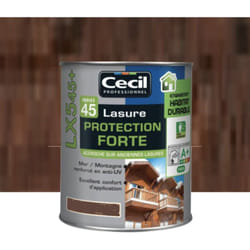 Lasure Protection Forte CECIL LX545+ Chêne ancien 1 L
