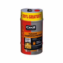 Description générale Ce traitement insecticide est spécialement conçu pour les bois de charpente, poutres et lambourdes. Il o ...
