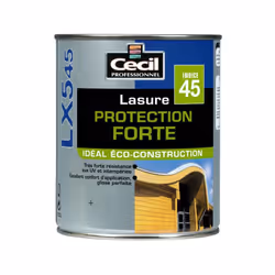 Pour tous types de bois. Décore et protège tous les bois extérieurs sous fortes expositions aux intempéries et UV. Applicatio ...