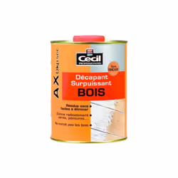 Décapant surpuissant pour bois CECIL AX DKP SEC. Produit décapant spécial pour bois, permettant d'éliminer radicalement tous  ...