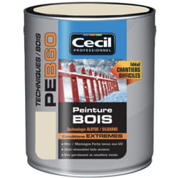 Peinture Bois Cécil Professionnel PEB60 Ivoire 2,5 L