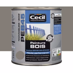 De haute Performance, la peinture Bois Cécil Professionnel PEB45 Taupe de finition extérieure d'aspect SATIN protège et décor ...