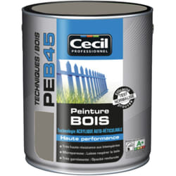 Cecil - Peinture Bois Cécil Professionnel PEB45 Taupe 2,5 l