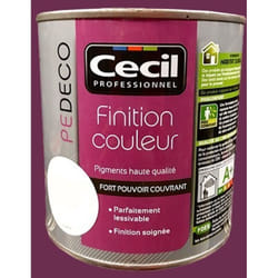 Pe deco Finition Couleur Figue Satin 0,5 l - Cecil