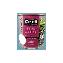 CECIL PE DECO Finition Couleur Bleu givré Satin 0,5 L