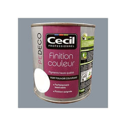 CECIL PE DECO Finition Couleur Gris acier Mat 05 L