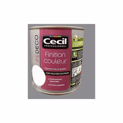 La peinture CECIL PE DECO est une peinture de finition couleur pour toutes surfaces intérieures: murs/boiseries pour travaux ...