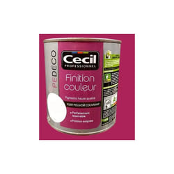 Pe deco Finition Couleur Framboise Mat 0,5 l - Cecil