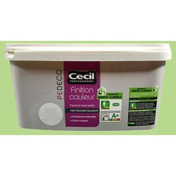 Pe deco Finition Couleur Vert granny Satin 2,5 l - Cecil