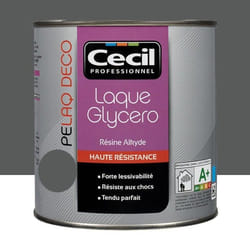Peinture laque CÉCIL PELAQ DECO Brillant Gris ardoise 05 L