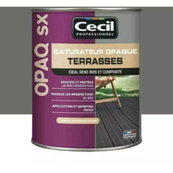 Cecil - Saturateur Terrasses Cécil opaq sx Bois grisé 1 l