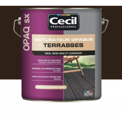 Cecil - Saturateur Terrasses Cécil opaq sx Wengé 5 l