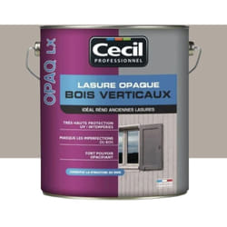 Cecil - Lasure opaque Cécil opaq lx Granit 1 l
