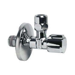 Ayor - somatherm for you Robinet d'arrêt à visser laiton m 12 x 17 pour tube en cuivre+ rosace