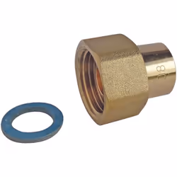 SOMATHERM FOR YOU - B659-14 - Raccord 2 pièces à souder pour GAZ NATUREL - Cuivre Ø14 - Ecr.tournant F15/21 - Pour le raccord ...