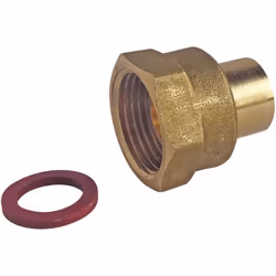 SOMATHERM FOR YOU - B8769-14 - Raccord 2 pièces à souder pour BUTANE ou PROPANE - Tube cuivre Ø14 - écrou tournant Femelle 20 ...