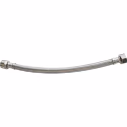 SOMATHERM FOR YOU - Flexible sanitaire raccordement Mâle droit 15/21 (1/2') - écrou tournant droit Femelle 15/21 (1/2') - Lon ...