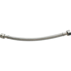 Ayor - Flexible sanitaire - Raccord mâle 1/2' écrou tournant 1/2' - l = 300mm - DN8 - chrome