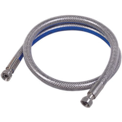 Flexible inox pour gaz naturel- Longueur : 1 mètre - Durée illimitée
