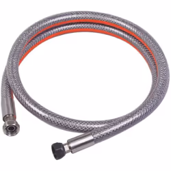 SOMATHERM FOR YOU - B607-20 - Flexible inox pour bouteille BUTANE ou PROPANE - Longueur 2 mètres - Raccordement : écrou tourn ...