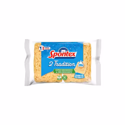 Les éponges Tradition de Spontex sont idéales pour réaliser l essentiel de vos tâches ménagères. super absorbantes, elles cap ...