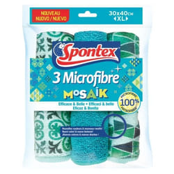SPONTEX Microfibre Mosaik - x3
