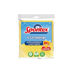Spontex - Carre-eponge anti bacteries les 4