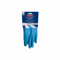 Gants supportes textile 100% coton, avec revetement en caoutchouc naturel.