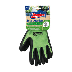 Spontex Smart Garden Gants de jardin Noir, Vert Nitrile, Polyester 1 pièce(s)