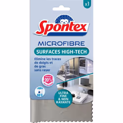 Spontex - 1 Lavette Microfibre Surfaces High-Tech