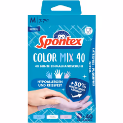 Gants jetables colorés â€¢ Gants jetables en nitrile très résistants et colorés â€¢ Hypoallergéniques et particulièrement dou ...