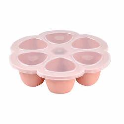 BEABA 912595, Vase, Rose, Silicium, 90 ml, Couvercle amovible