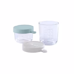 BEABA 912802, 250 ml, Lavable au lave-vaisselle, Adapté au congélateur, Adapté au four à micro-ondes