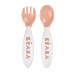 BEABA 913400, Couverts pour enfants en bas âge, Rose, Garçon/Fille, 0,8 an(s)
