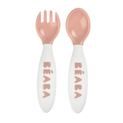 BEABA 913400 Couvert pour tout-petits Couverts pour enfants en bas âge Rose