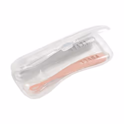 BEABA 913469 cuillère Silicone Gris, Rose 2 pièce(s)