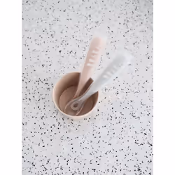 BEABA 913469 cuillère Silicone Gris, Rose 2 pièce(s) - Vue supplémentaire 4